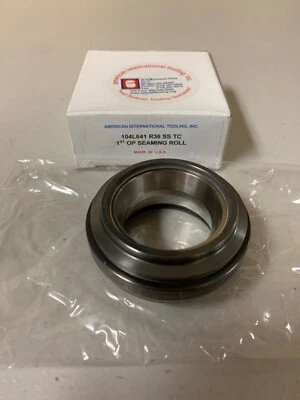NEW, AMERICAN INTERNATIONAL TOOLING INC. 104L641 R36 SS TC WO 9074 SEAMING ROLL