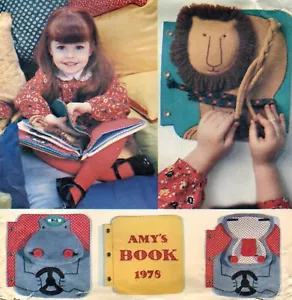 Vogue #1959 FF Sewing Pattern "Zoo Of Teaching Pets" Sensory Activity Quiet Book - Picture 1 of 11