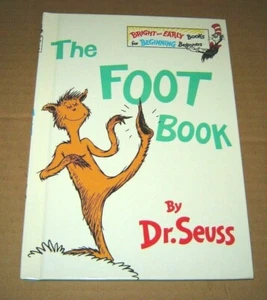The Foot Book, Dr. Seuss, Grolier, 1968 Book Club Edition - Imagen 1 de 9