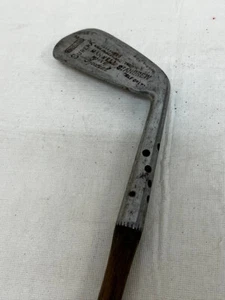 vintage wooden golf club Super X Scotland Maxwell St. Andrew special mid iron - Picture 1 of 5