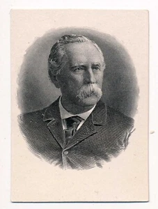 Great men of history #2. Portrait on India paper on card - Picture 1 of 3