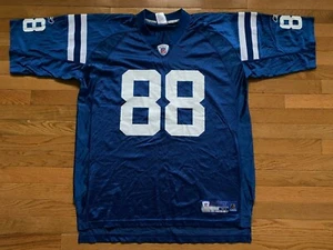 Marvin Harrison 88 Indianpolis Colts XL Blue NFL Football Reebok Jersey Sz Mens - Picture 1 of 3