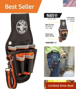 Bolsa de herramientas profesional Tradesman duradera de 9 bolsillos - Funda esencial para electricistas - Imagen 1 de 12