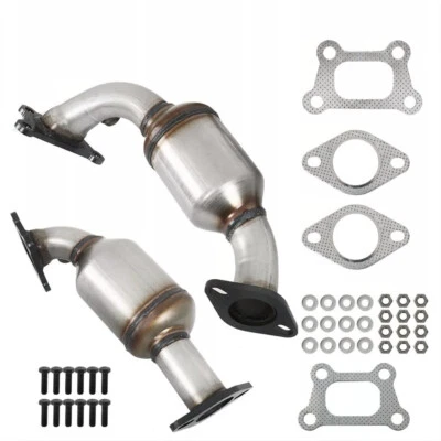 Fits for 2012-2013 Chevrolet Impala 3.6L Front & Rear Side Catalytic Converters - Image 1 of 4
