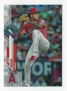 Actualización Topps 2020 #U18 Felix Peña estadísticas avanzadas paralelo #'d 106/300 ~ Ángeles - Imagen 1 de 2