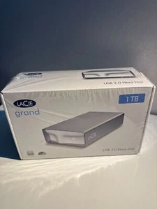 Disque dur LaCie 1 To Mobile SSD Secure USB 2.0 NEUF SCELLÉ EN USINE - Photo 1/7
