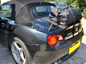 BMW Z4 Gepäckträger Kofferraumträger Träger - Modell E85 ( 2003-08 ) Kofferraumtasche Original - Bild 1 von 12