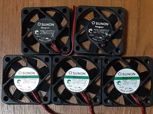5 x Sunon MAGLEV 40x40x10 fans (KDE1204PFV3 12v 0.8W) - Afbeelding 1 van 3