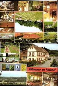 157990,Graz Mantscha Riederhof Mehrbild Ak Reklame klappbar Fam. Holzmeister  - Picture 1 of 1