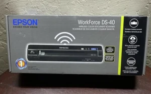 Epson WorkForce DS-40 Portable, Compact Scanner Brand New - Picture 1 of 14