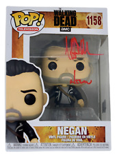 Jeffrey Dean Morgan Signed Funko Pop The Walking Dead Negan 1158 Beckett COA