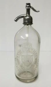 Botella Seltzer vintage San Francisco Seltzer Co New Century - Imagen 1 de 9