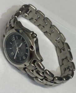 Reloj Mujer F2 Fossil Tono Plateado Negro y Plata Esfera Redonda Batería Nueva - Imagen 1 de 10