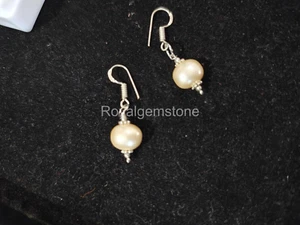 Natural Freshwater Pearl Stud Earrings Minimalist Pearl Earrings,Bridesmaid Gift - Picture 1 of 5