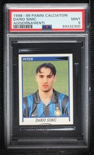 1998-99 Panini Calciatori Aggiornamenti Stickers Dario Simic PSA 9 MINT