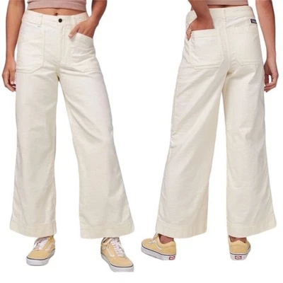 Patagonia Women's Organic Cotton Slub-Woven Pants Sz 12 - Image 1 of 4