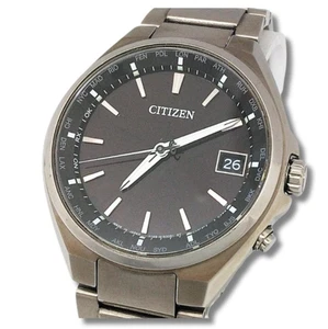 Citizen Attesa H149-S118921 Direct Flight Eco-Drive Titanium Black DIal Watch JP - Picture 1 of 8