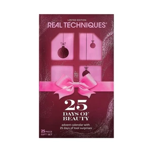 REAL TECHNIQUES 25 DAYS OF BEAUTY Cosmetics Advent Calendar Christmas Gift box - Picture 1 of 3