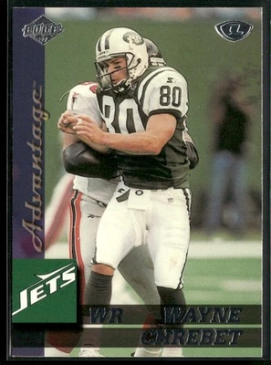 1999 Collector's Edge Advantage #107 Wayne Chrebet - Image 1 of 2