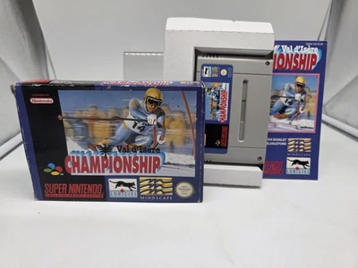 Val D'Isere Championship SNES PAL Modul Super Nintendo Cib Ovp Box - Bild 1 von 4