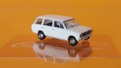 Brekina MCZ 03-406 Shiguli 1200 WAS 2102 Kombi, weiß, 1:87 - Modellauto - Bild 1 von 2