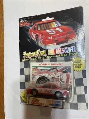 Литой автомобиль и подставка Racing Champions NASCAR Stock Morgan Shepherd No15 Motorcraft - Изображение 1 из 2
