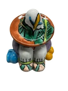 Statuina Talavera Panchito colorata arte popolare messicana - Foto 1 di 9