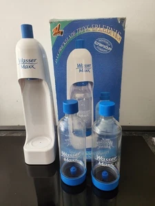 Wassermaxx Wassersprudler Kohlensäure Mineralwasser Maschine Zylinder 2 Flaschen - Bild 1 von 3