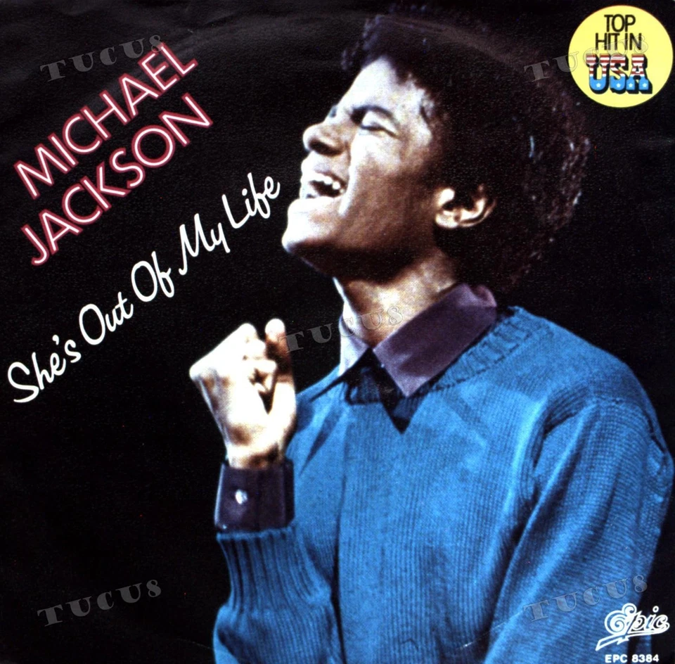 Michael Jackson - She's Out Of My Life / Push Me Away 7" (VG+) '* - Image 1 of 1