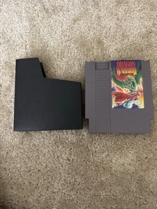 Dragon Warrior Nintendo NES 1989 Cartridge Authentic Tested RPG Game w/ Sleeve - Picture 1 of 2