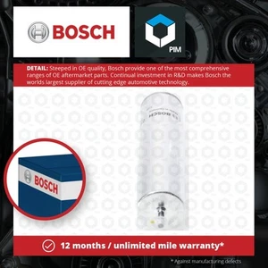Fuel Filter fits BMW 520D 2.0D 05 to 17 B47D20A Bosch 13327788700 13327811227 - Picture 1 of 6