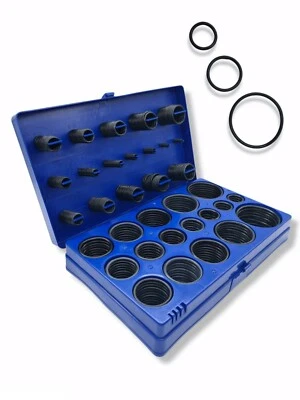 KIT GUARNIZIONI O RING 32 MISURE DIVERSE 419 PZ PEZZI ORING ANELLI GOMMINI - Immagine 1 di 3