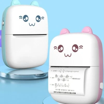 Mini Printer Portable Mini Bluetooth WiFi New Wrong Printer Mobile Phone Photo T - Image 1 of 4