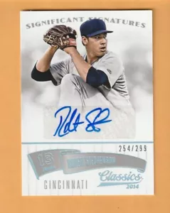 Robert Stephenson Cincinnati Reds AUTO 2014 Classics Signatures/299 9P - Imagen 1 de 2