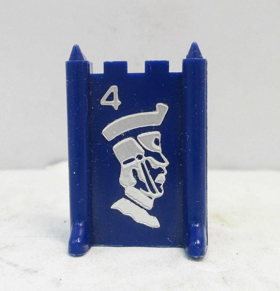 Blue Major #4 Replacement Piece for the 1961-75 Stratego Board Game - Image 1 of 1