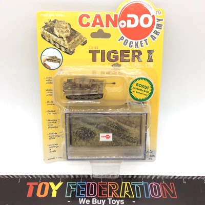 Dragon Models 1:144 CAN DO Pocket Army Tank 20051 TIGER I sPzAbt 505  "F" - Image 1 of 4