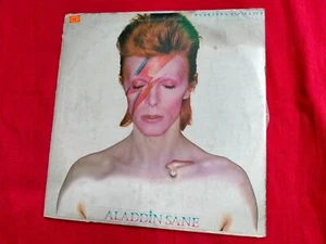 DAVID BOWIE ALADDIN SANE RARE LP RCA 1973 record orig INDIA INDIAN sampler VG++ - Picture 1 of 4