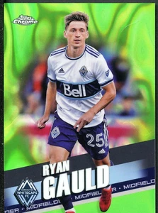 Ryan Gauld 2022 Topps Chrome MLS Neon Green Lava Refractor /99 #123 Whitecaps - Picture 1 of 2