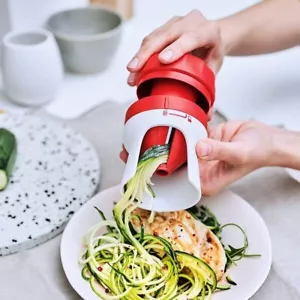 Tupperware praktische Spiralisierer Gemüse Zucchini Spaghetti Maschine Neu - Bild 1 von 3