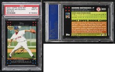 2007 Topps Boston Red Sox Team Set Daisuke Matsuzaka #BOS1 PSA 9 MINT Rookie RC