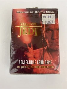 1999 Star Wars TCG/CCG Young Jedi Menace of Darth Maul Starter Deck New Sealed - Picture 1 of 4