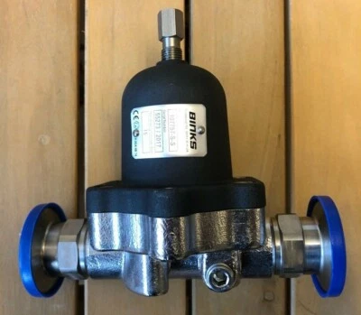 Binks 107757-S-S Regolatore di pressione posteriore manuale 3/4"" Foto 1 de 4