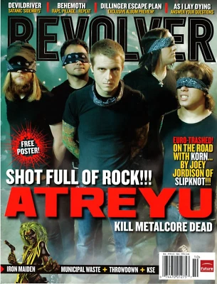 Revolver Magazine Octubre 2007 KORN Dillinger Escape Plan As I Lay Dying Arteyu Foto 1 de 2
