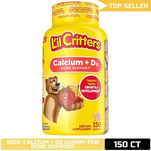 Kids' Bone Support Gummy Supplement, 3 Flavors. - Picture 1 of 4