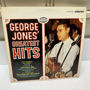 GEORGE JONES "Greatest Hits"  LP Record 1967 Vinyl - Picture 1 of 4