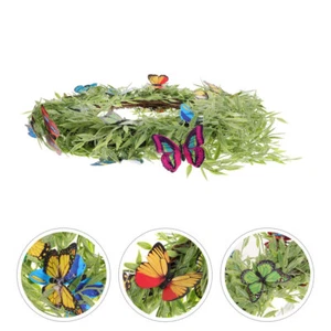 Decoración de guirnalda simulada decoración de puerta de primavera bebé novia - Imagen 1 de 12