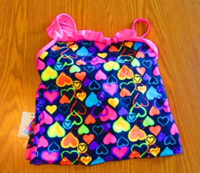 ¡Nuevo! Traje de baño 3 piezas OP niñas talla grande (10-12) ¡¡NUEVO CON ETIQUETAS!!! Foto 1 de 3