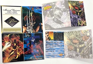 1994 Flair - Marvel Universe 1961-1993 Inaugural Edition 4 Card Promo Sheet - Picture 1 of 2