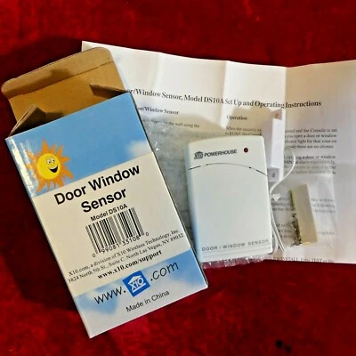 X10 Wireless Security Door Window Sensor Model DS10A  New in box - Image 1 of 4