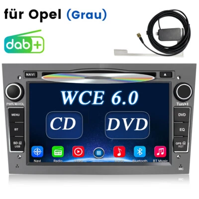 WINCE 6.0 Autoradio DAB+ DVD CD Für Opel Astra H Corsa C D Zafira B GPS Navi FM - Bild 1 von 4